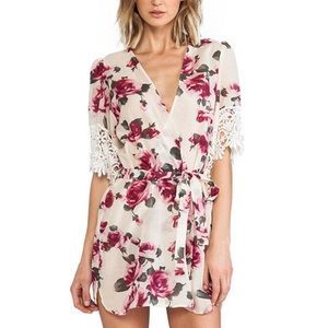 Stone Cold Fox silk robe